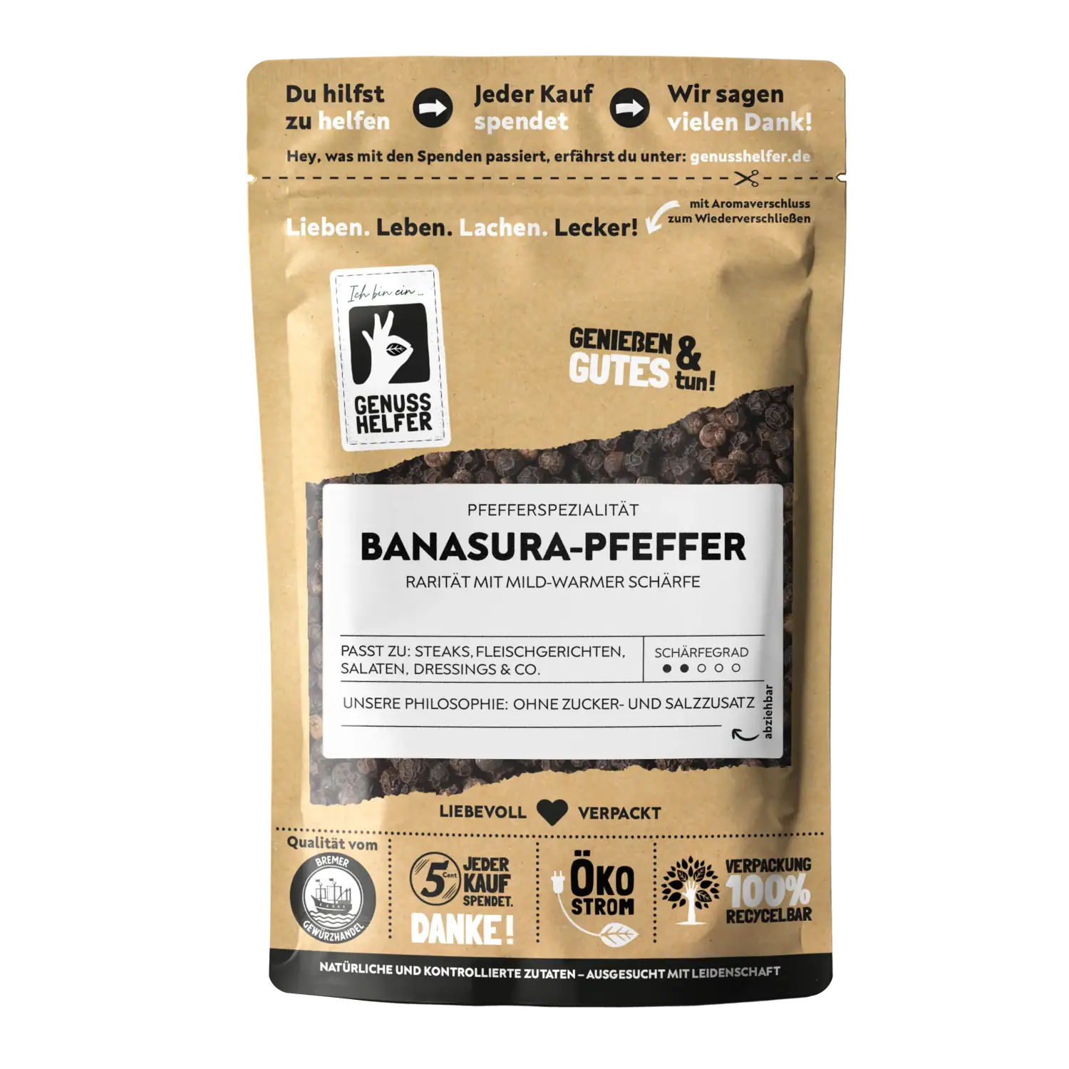 Banasura Pfeffer, ganz