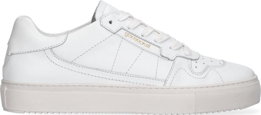 Goosecraft Christian 544 Lage sneakers Leren Sneaker Heren Wit