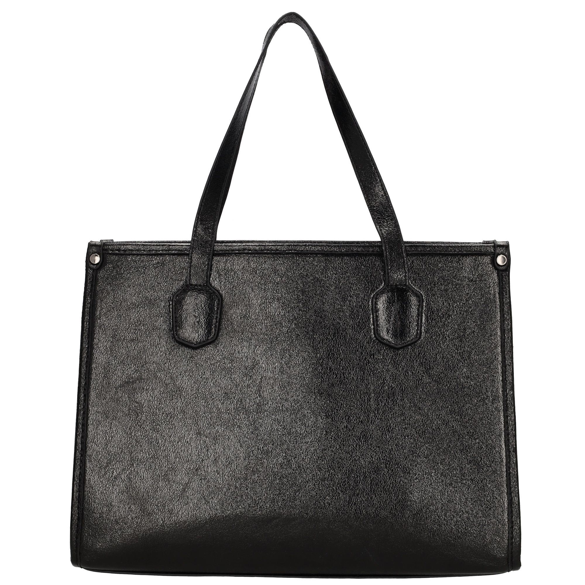 Charm London Kingsway Shopper Zwart