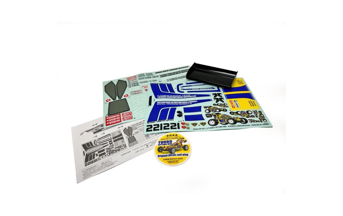 Buggy Optima Mid Koswork Edition, 4WD, Bausatz, 1:10<br>Kyosho Legendary Series Buggy Bausatz
