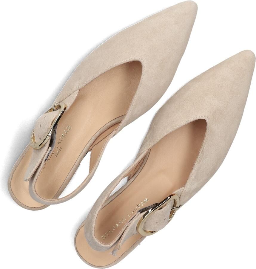 STEFANO LAURAN Slingbacks Dames 4548 Maat: 38 Kleur: Beige