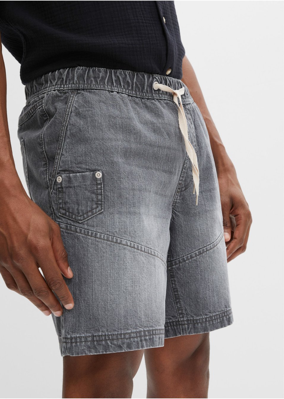 Lot de 2 bermudas taille extensible, Regular Fit