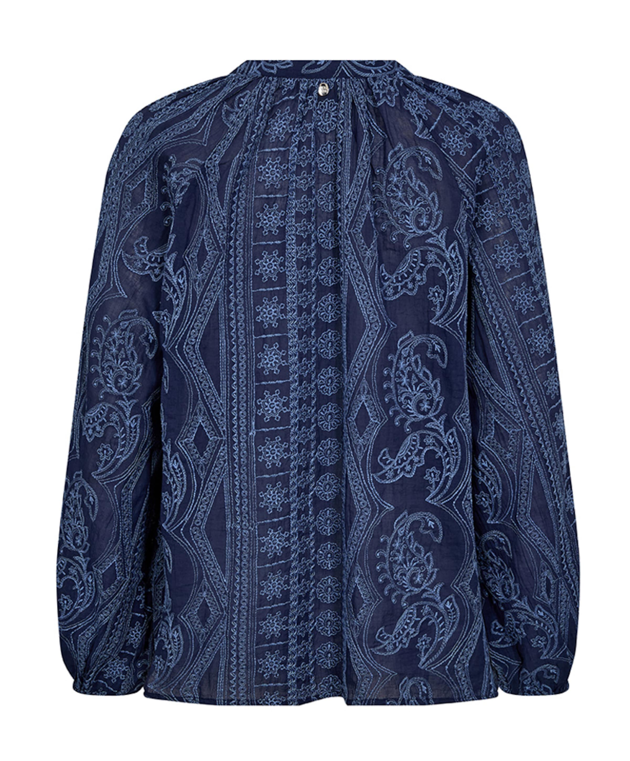 Mos Mosh Dames blouse blauw