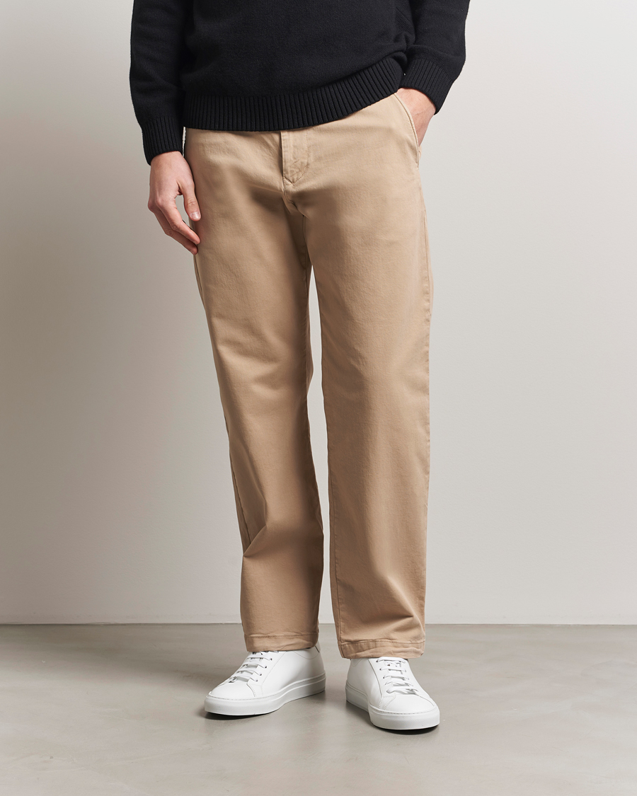 NN07 Aden Regular Fit Chinos Khaki Beige