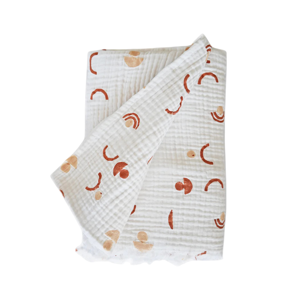 Decke Blockprint Desert
