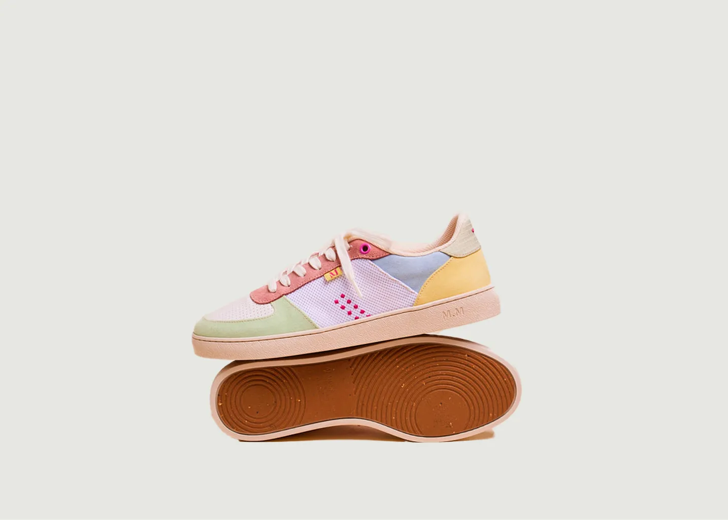 Baskets basses Marie M.Moustache