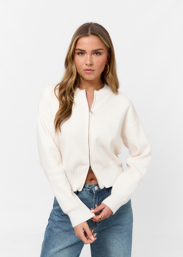 Suus vest creme