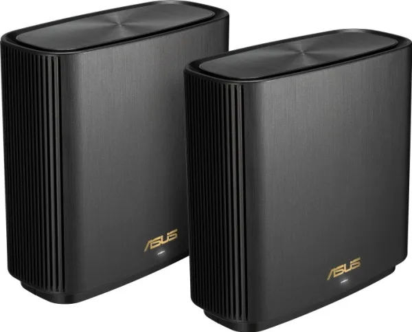 ASUS ZenWiFi XT9 - Wi-Fi-system - (2 routere) - op til 5700 sq.ft - mesh 1GbE, 2.5GbE - Wi-Fi 6 - Tri-Band