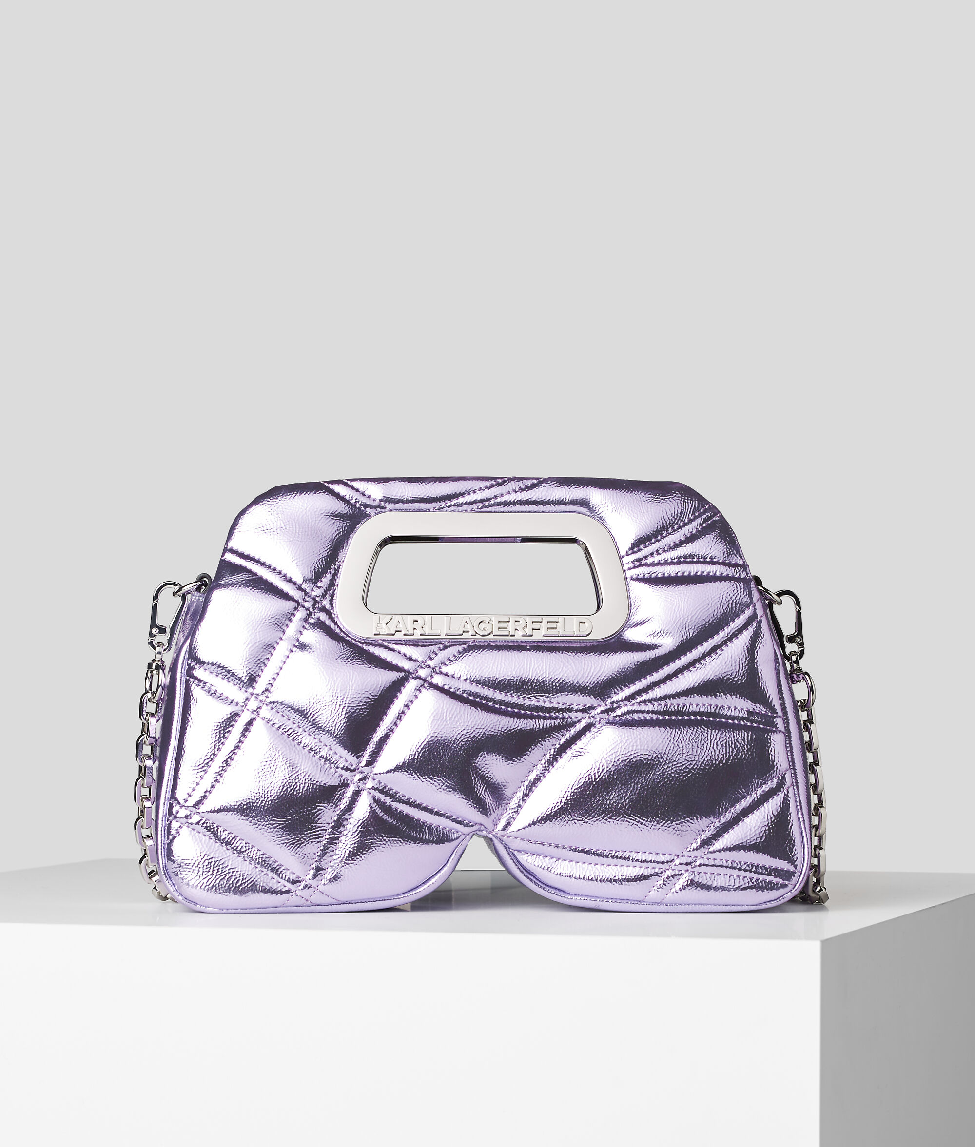PETIT SAC À MAIN MÉTALLIQUE K/KLOUD