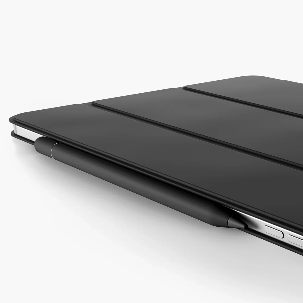 Smart Pencil Stylus mit Magnetbefestigung / Neigungssensitivität / Palm Rejection für Apple iPad (SMP00001) - Schwarz