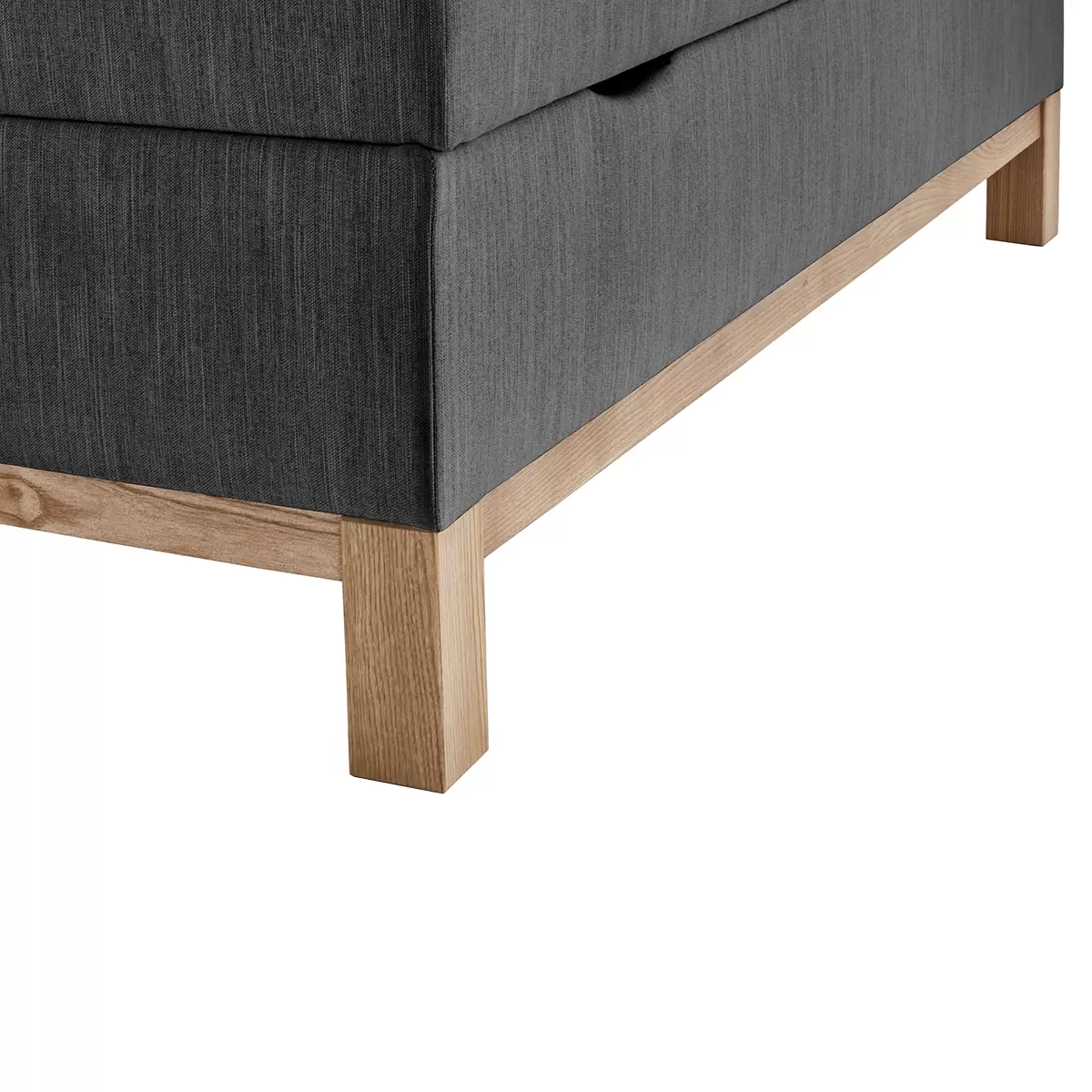 Boxspringbett CATANIA 120x200 Anthrazit