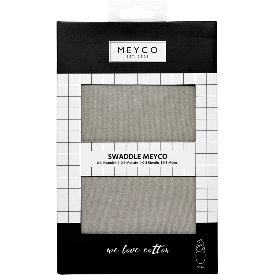 Meyco Pucksack Uni grey