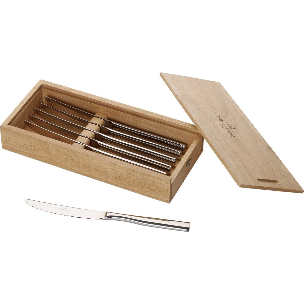 Piemont Pizza/Steak knivsett 6 deler