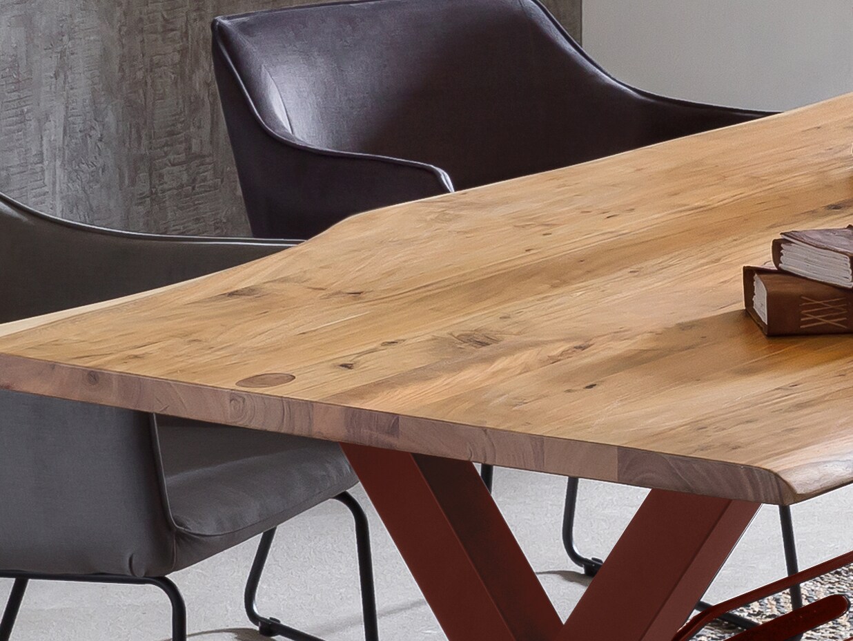 Tischplatte 200x100 Akazie Esstisch Schreibtisch DIY Tisch Zubehör Küchentisch