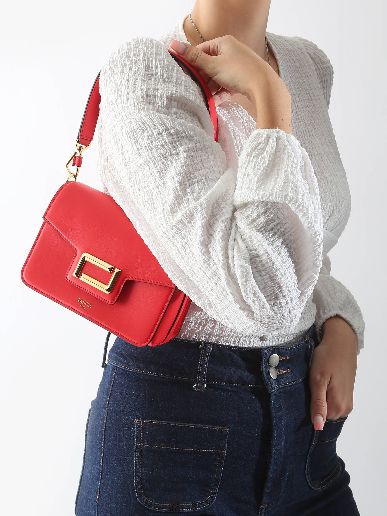 Sac bandoulire Angele cuir LANCEL