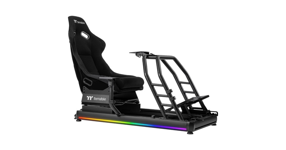 ThermaltakeGR500 Racing Simulator Cockpit racing simulator  (Zwart)
