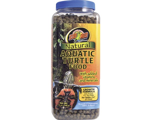 Voederkorrels voor waterschildpadden ZOO MED Natural Aquatic Turtle Food Growth 368 g