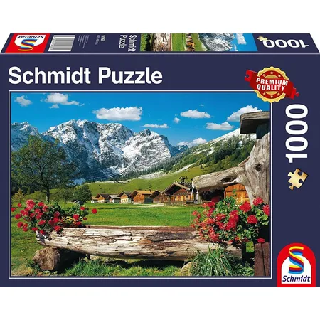 Schmidt Spiele Puzzle - Blick ins Bergidyll, 1000 Teile