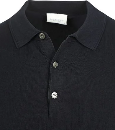 Profuomo Poloshirt Luxury Knitted Navy PPWD10001A-P kopen