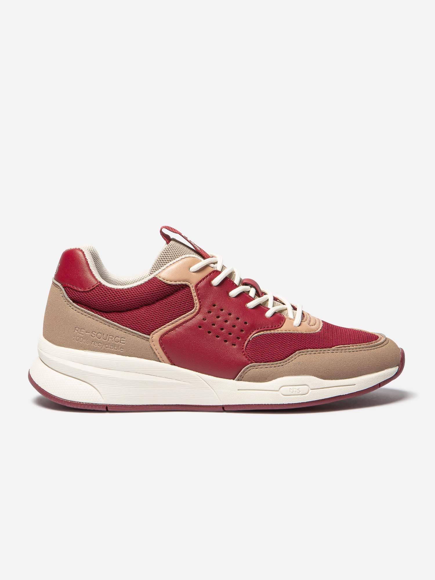 Baskets Femme Recyclable Rouge