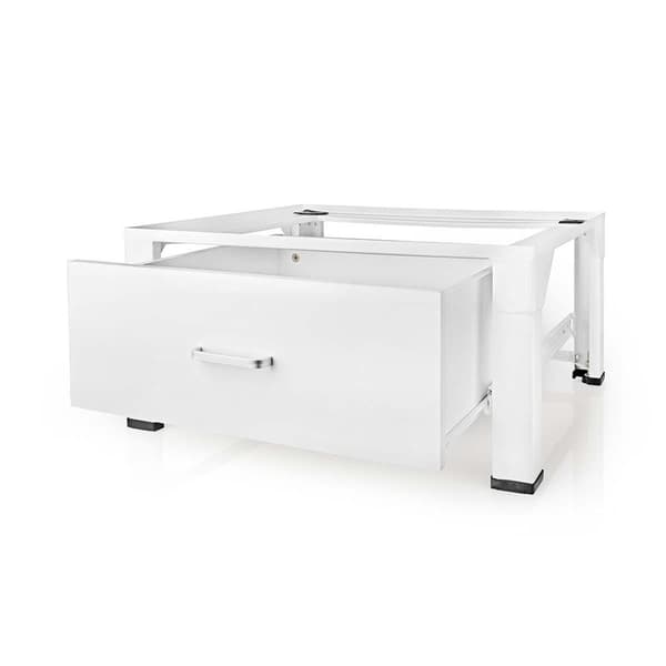 Nedis Stå for vaskemaskin og tørketrommel | Skuff | 150 kg | Hvit