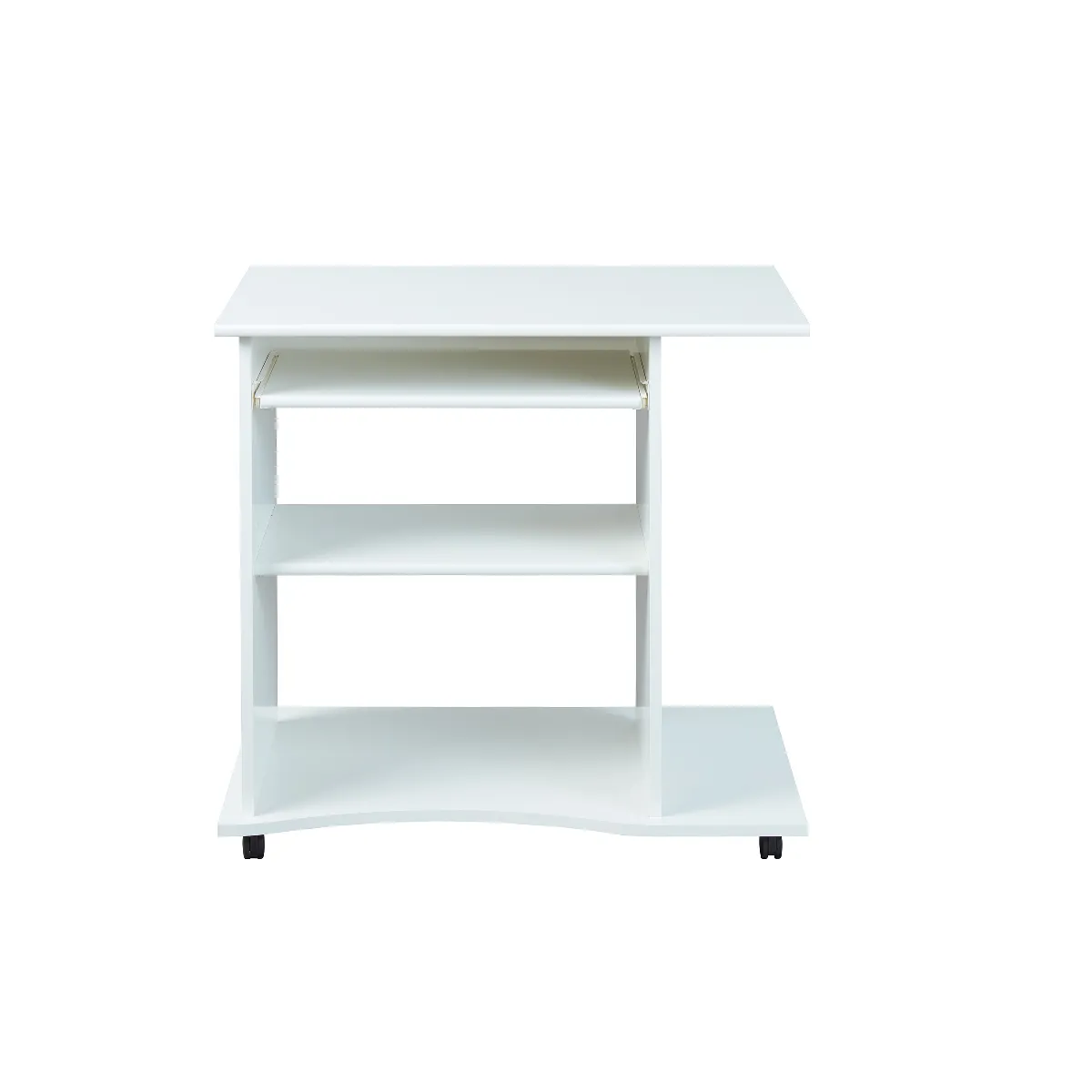Alter Mini bureau à roulettes blanc