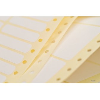 Etiquette matricielle pour ordinateur, 125 x 48,8 mm