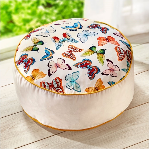 Pouf papillons