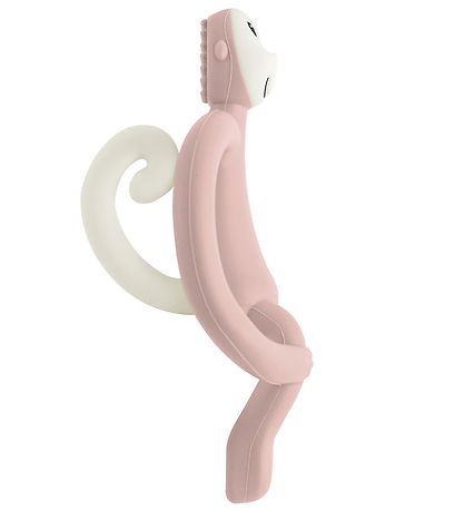 Matchstick Monkey Beißring - Monkey Zahnen - Dusty Pink