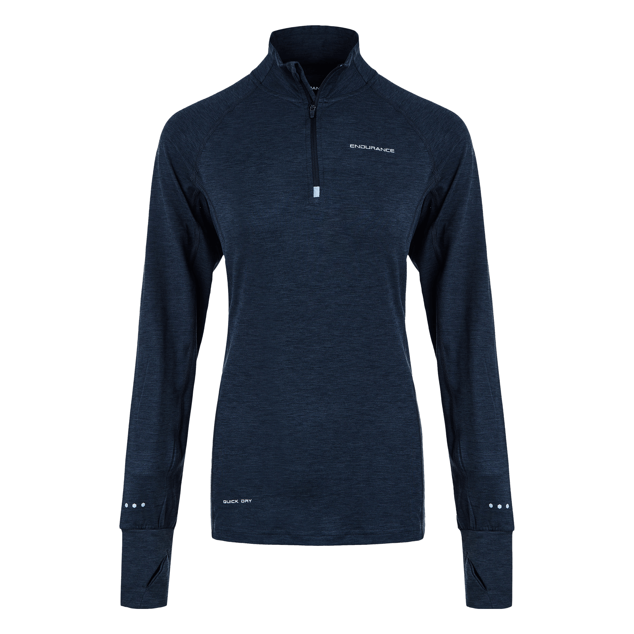 Endurance Canna V2 W Melange Performance Midlayer - Mellomlag