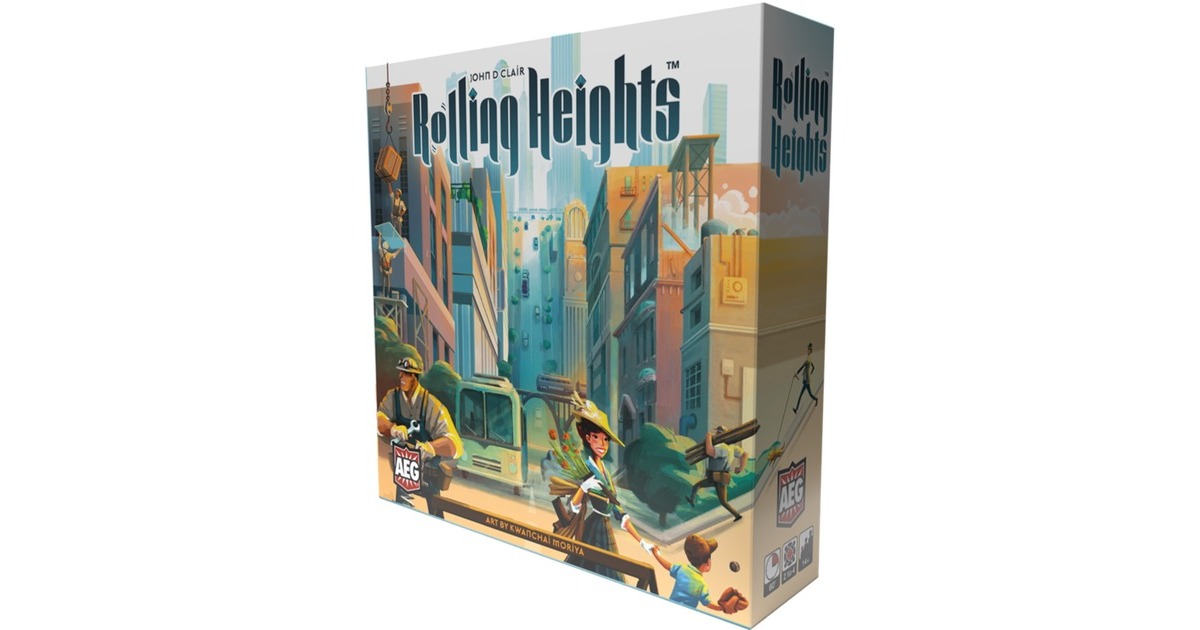 European Player NetworkRolling Heights Bordspel  (Engels, 1 - 4 spelers, 60 minuten, Vanaf 14 jaar)