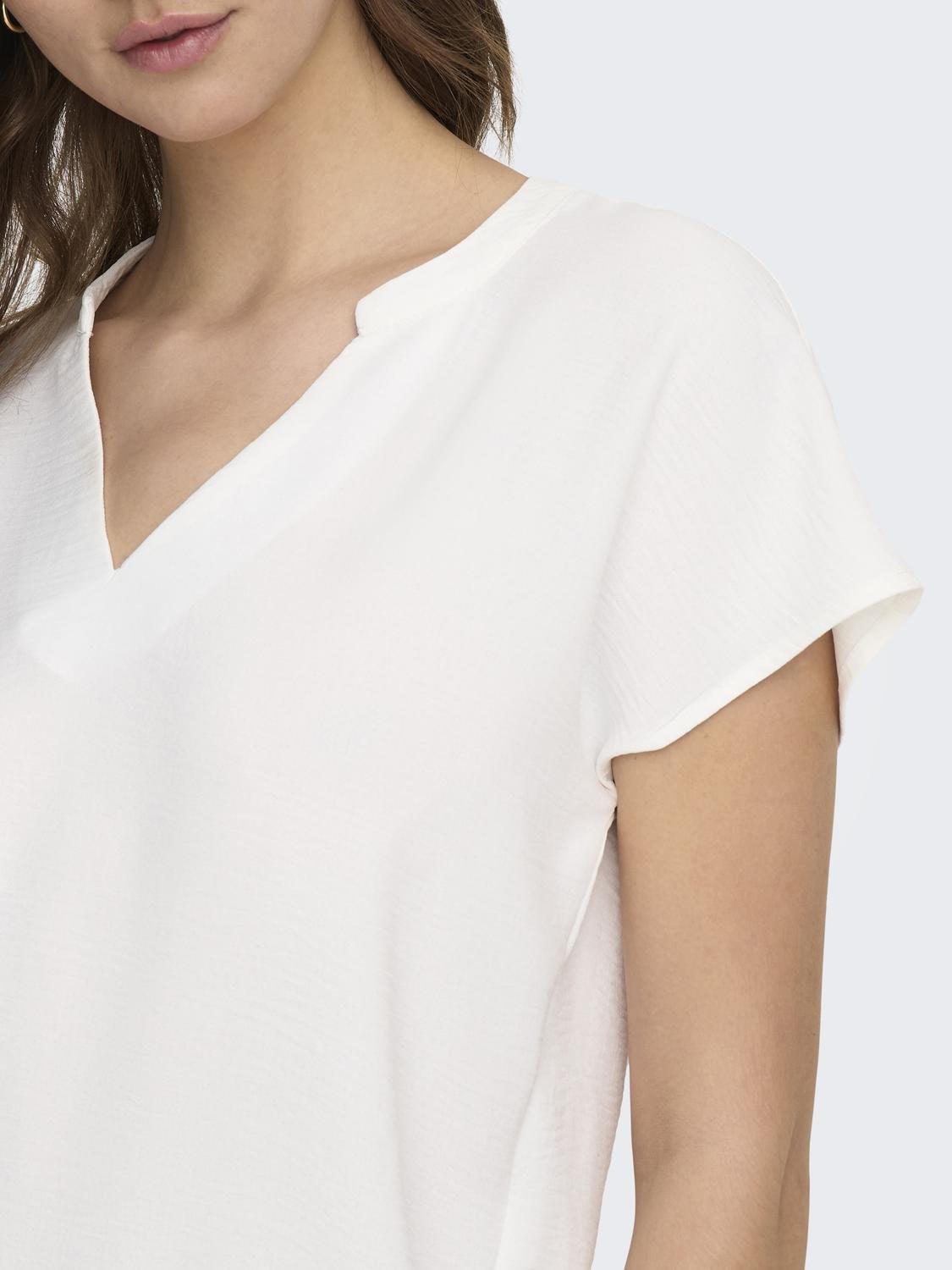 JDY Shirtbluse »JDYLION S/S TOP WVN NOOS«