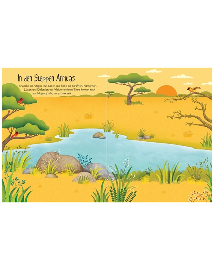 Mein erstes Stickerbuch / Mein erstes Stickerbuch: In der Natur