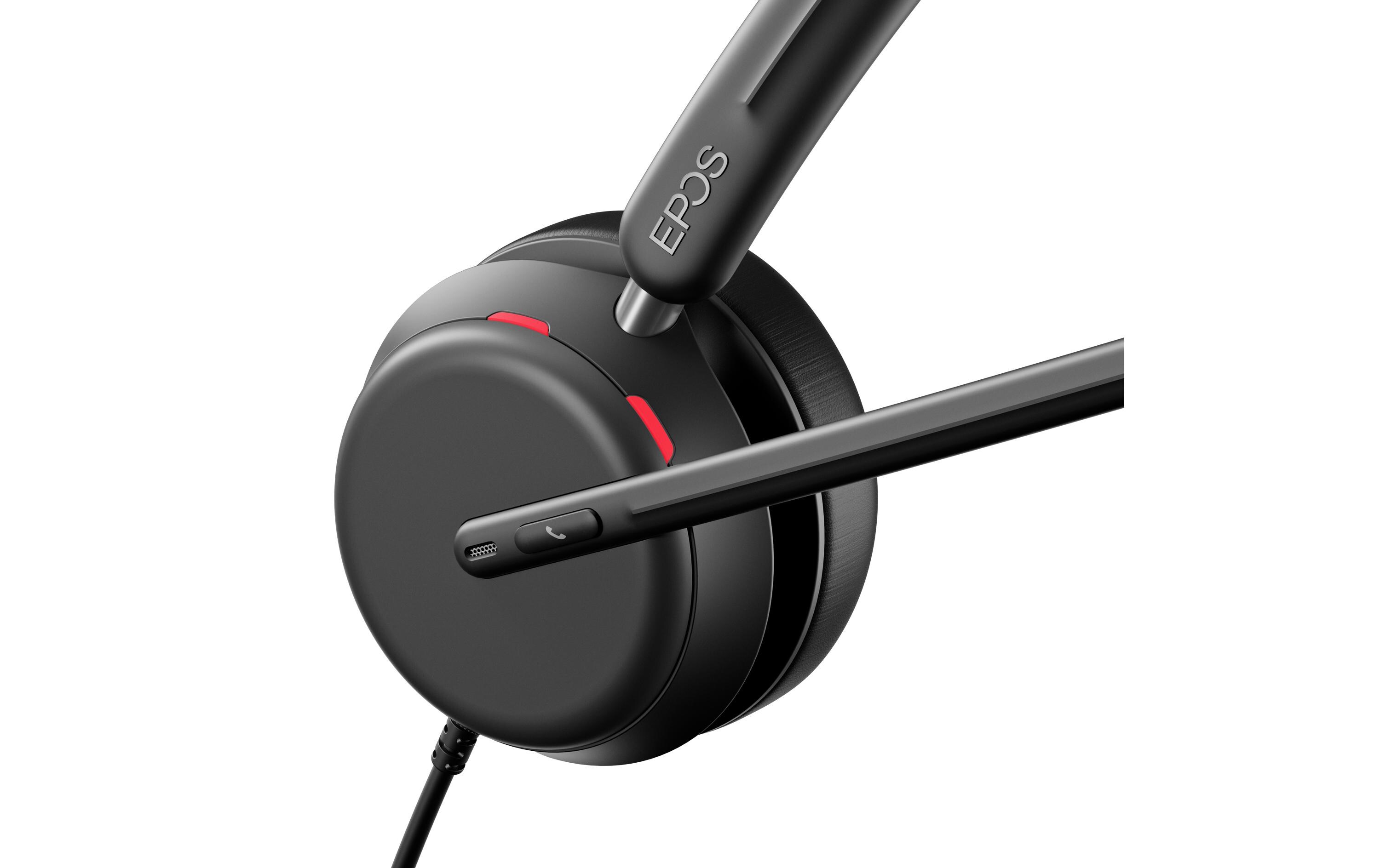 Headset IMPACT 860 Stereo, UCKabelgebundenes Headset für Büro und Internet-Telefonie
