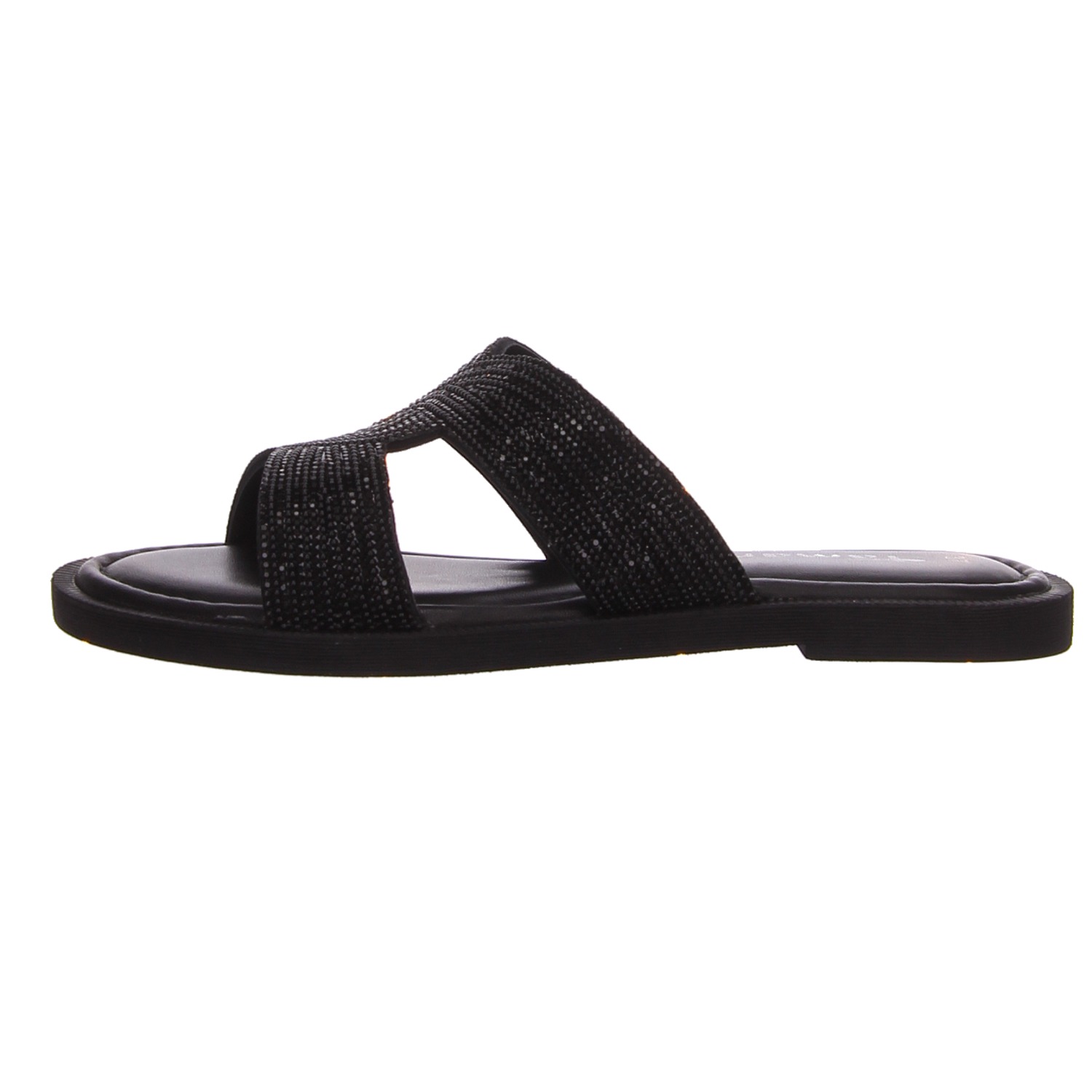 Tamaris Damen Pantolette schwarz