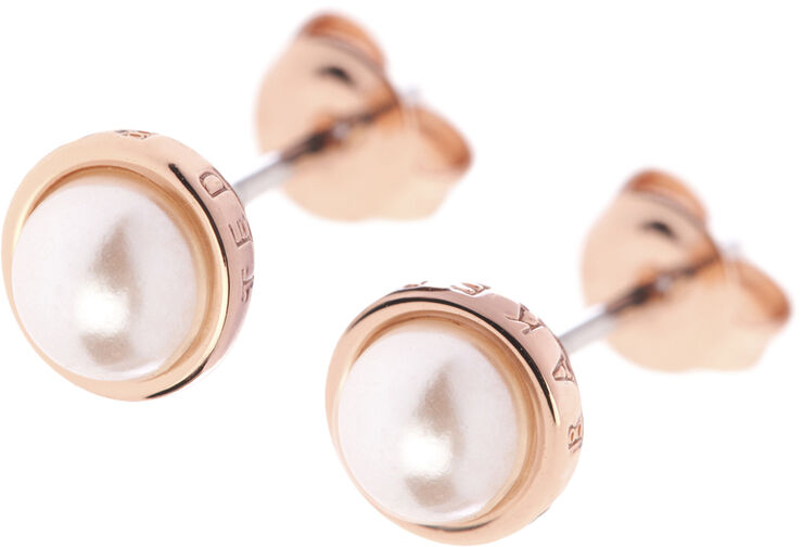 Ted Baker SINAA: CRYSTAL STUD EARRING Rose gold/pearl
