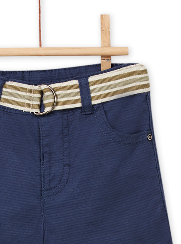 Bermuda bleu nuit bébé garçon