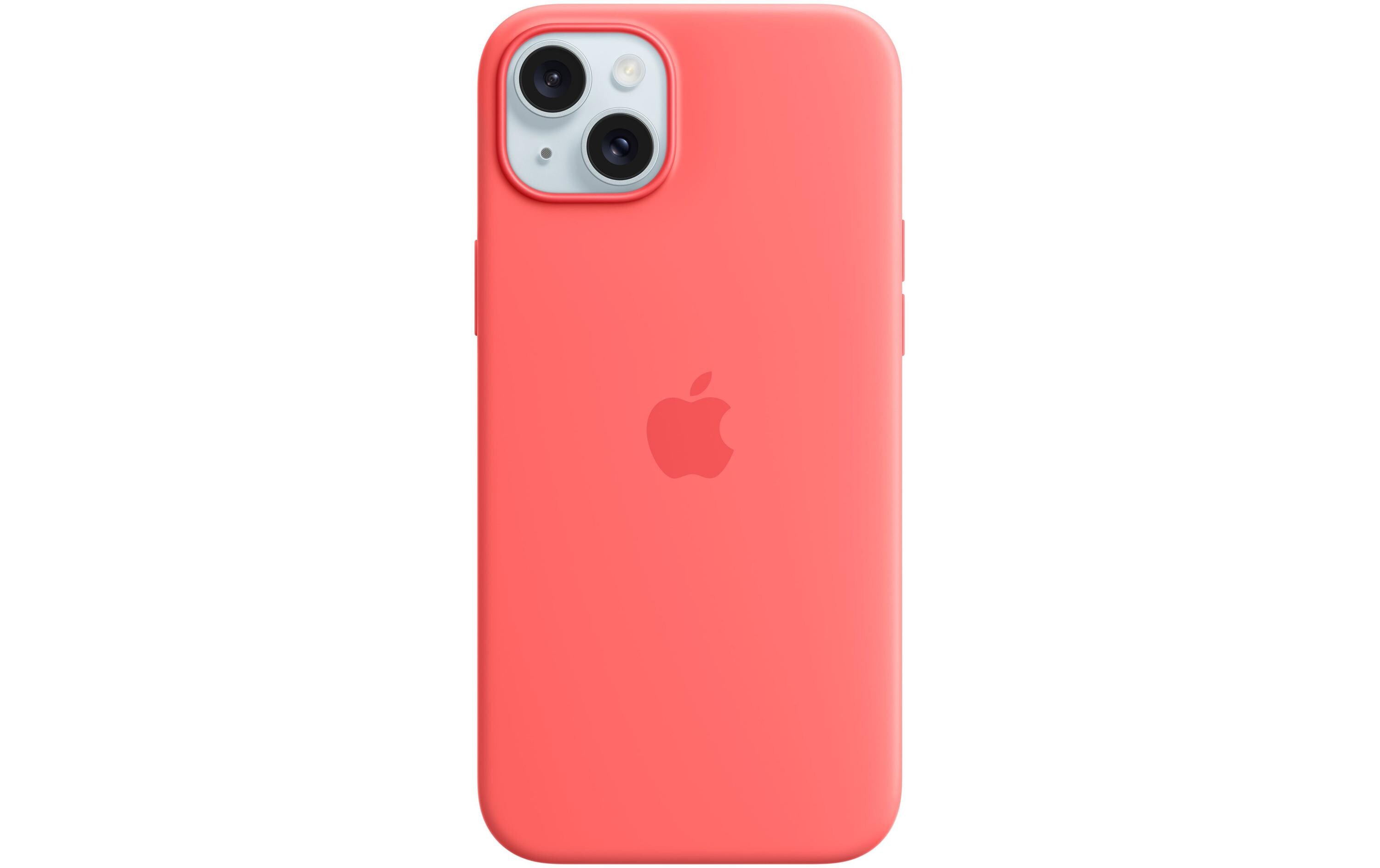 Silicone Case mit MagSafe iPhone 15 PlusSilikon-Backcover mit «MagSafe» für das Apple iPhone 15 Plus