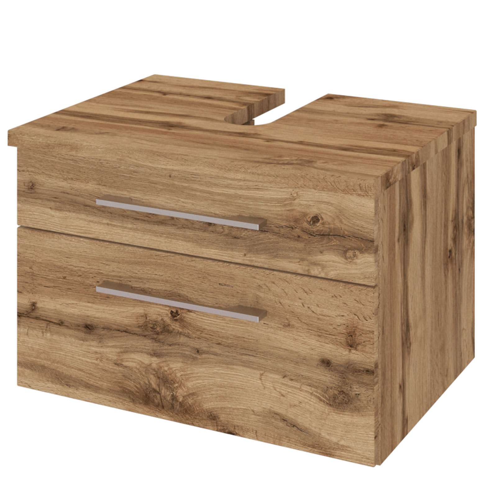 2-teiliges Badmöbel-SetDAVOS - Wotaneiche - 60 cm