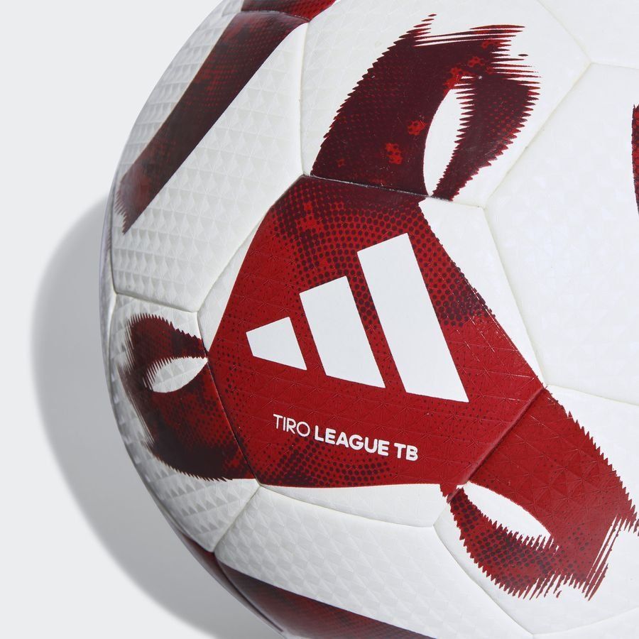 adidas Ballon Tiro League Thermally Bonded - Blanc/Rouge