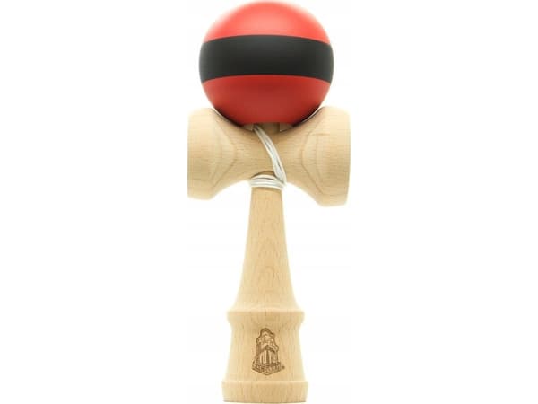 Kendama Kendama leketøy, tre/rød