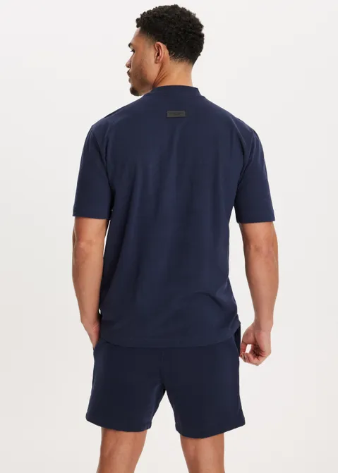 Oversized t-shirt atelier blauw (BLW.D)