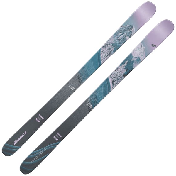 Ski NORDICA SANTA ANA 92 EAU/VIOLET