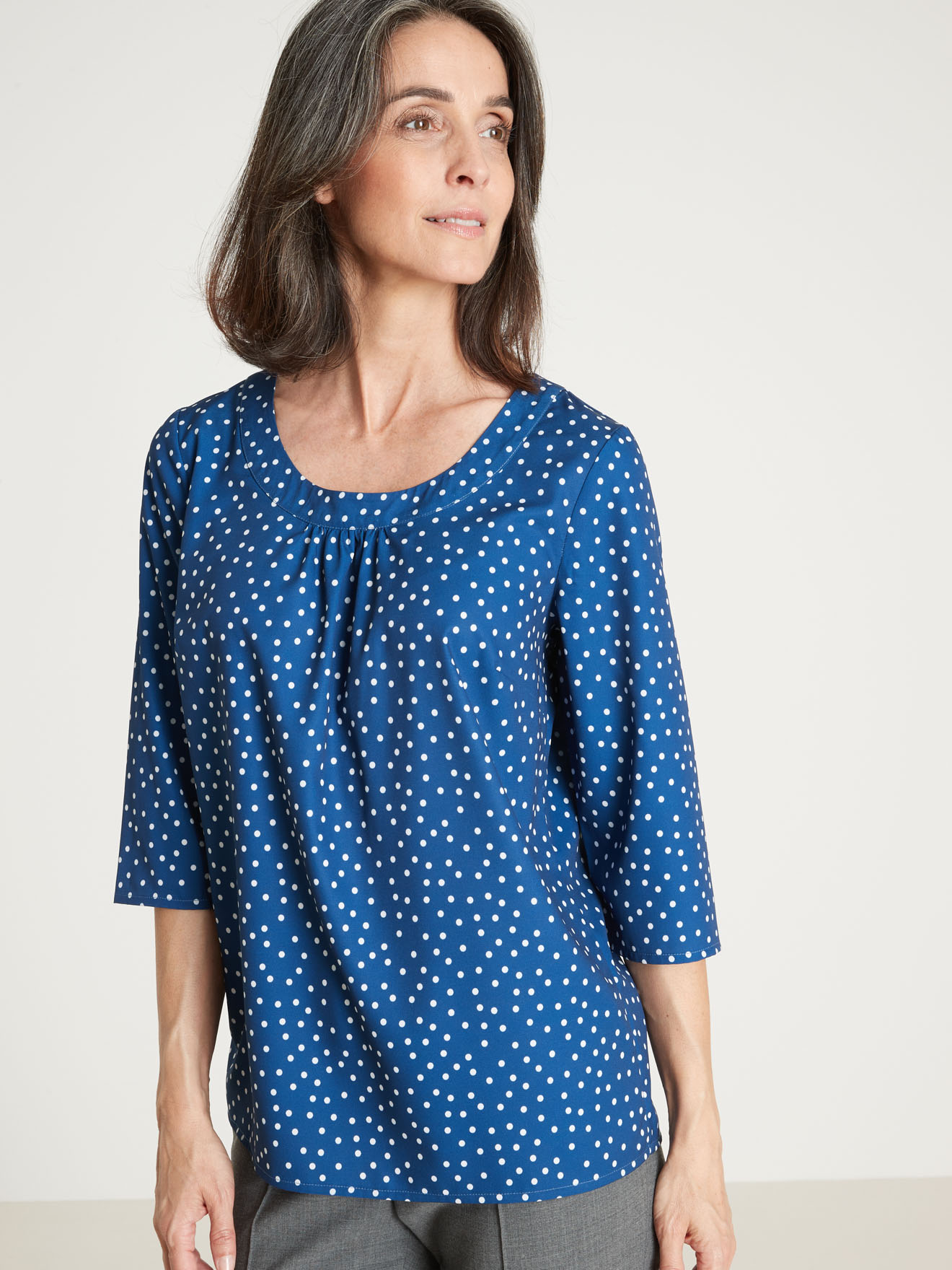 Blouse en microfibre