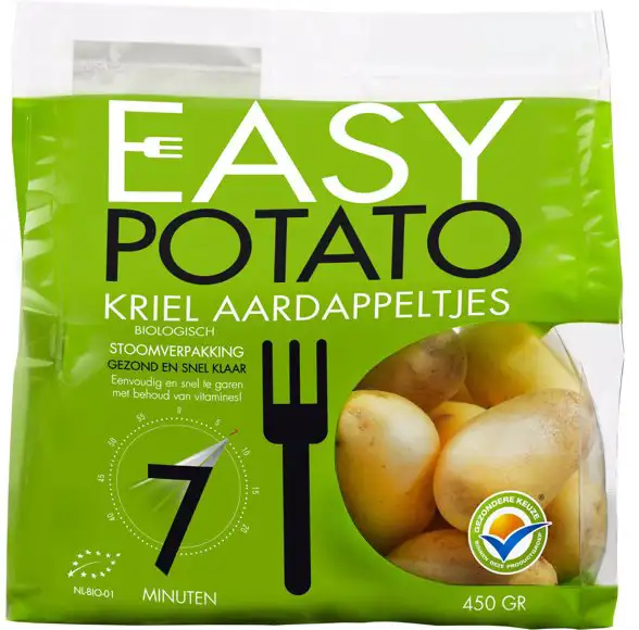 Vastkokende kriel aardappeltjes