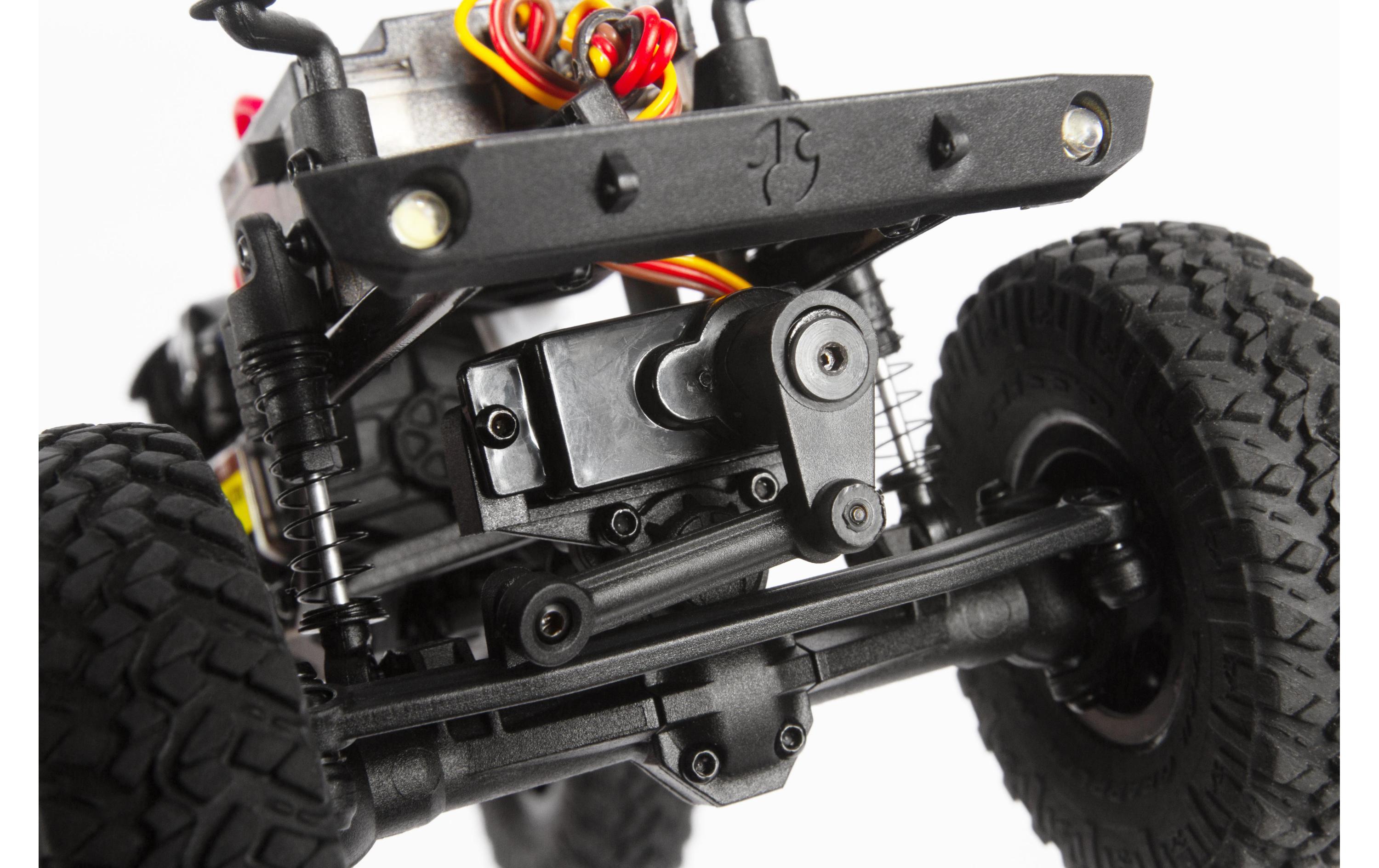 Scale Crawler SCX24 Deadbolt Rot, RTR, 1:24<br>Mini Scale Crawler