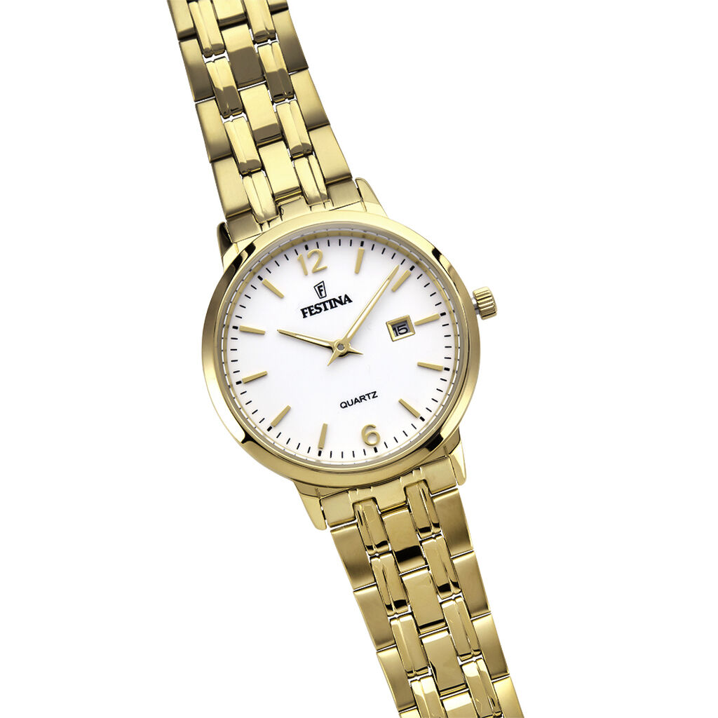 Montre Classique Blanc
