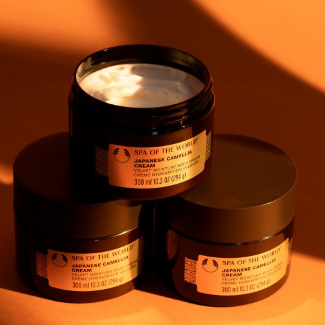 The Body Shop SPA OF THE WORLD Creme Corporal Japanese Camellia - 300ml