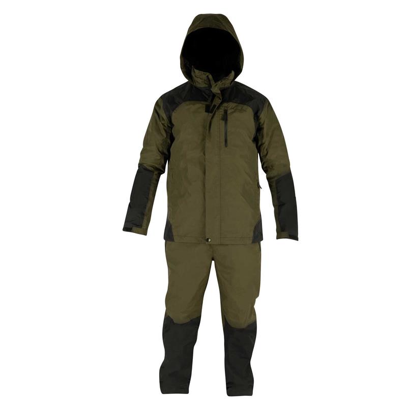 Ensemble Veste Et Salopette Homme Korum Neoteric 5X5 Waterproof Suit - Kaki/Noir
