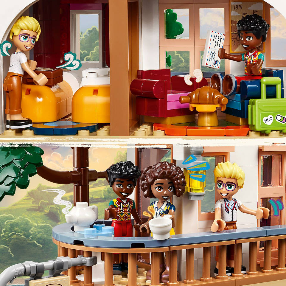 LEGO Friends bed and breakfast in kasteel 42638